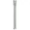 Image de Lampadaire D'extérieur Avec Capteur Argenté Acier Inoxydable Argent 02_0042525