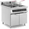 Image de Friteuse À Induction Professionnel 2 X 30 Litres 60 À 190 °c Acier 14_0009093