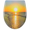 Image de Abattant Wc Couvercle Avec Abaissement Automatique Thermodurcissable Sunrise 19_0000729