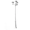Image de Lampadaire extérieur triple blanc 215 cm luminaire décoration 2402083