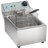 Image de Friteuse acier inox 1 bac 10 litres cuve amovible professionnelle 3614005