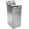 Image de Friteuse Haute Acier Inox 1 Bac 16 Litres Cuve Amovible Avec Minuterie Professionnelle 3614028