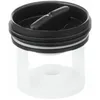 Image de Bouchon de Pompe Lave-linge - Bosch - 00601996 - Compatible Siemens Neff Gagguenau