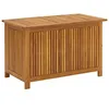 Image de Coffre Boîte Meuble De Jardin Rangement 90 X 50 X 58 Cm Bois 02_0013053