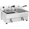 Image de Friteuse Électrique De Restaurant Double Professionnelle 2 X 3 200 Watts 2 X 14_0003982