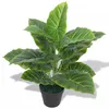 Image de Plante taro artificielle avec pot 45 cm vert DEC021912