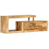 Image de Meuble Télé Buffet Tv Télévision Design Pratique 120 Cm Bois Massif De Manguier 2502274