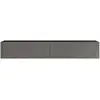 Image de Meuble Tv À 2 Portes 29,5 X 180 X 31,5 Cm Noir Effet 03_0007790