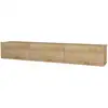 Image de Meuble Tv 180 X 31 X 29,5 Cm Effet Chêne 03_0007876