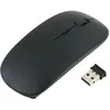 Image de Souris Ultra Plate pour MACBOOK Air APPLE Sans Fil USB Universelle Capteur Optique 3 Boutons Couleur - Couleur:NOIR