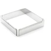 Image de Cadre carré extensible inox de 20 à 37 cm, de Buyer - DE BUYER