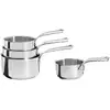 Image de Lot De 4 Casseroles Inox 14,16,18 Et 20 Cm De Buyer 3410.04