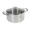 Image de De buyer - faitout inox 20cm avec couvercle 3427.20 - milady 3427.20