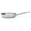 Image de Poêle à frire - DE BUYER - 24 cm - Acier inox 18/10 - Compatible tous feux - Design sobre