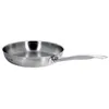 Image de Poêle à frire - DE BUYER - 28 cm - Acier inox 18/10 - Compatible tous feux - Design sobre