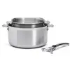 Image de De buyer - batterie 2 casseroles 1620cm + poignée 3661.02 - alchimy loqy 3661.02