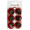 Image de Lot 6 douilles spéciales pâtisserie De Buyer Le Tube