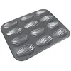 Image de De Buyer Moule à 12 madeleines - 4710.12
