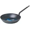 Image de De buyer - poêle tôle bleue 30cm 5020.30 - coupe lyonnaise 5020.30