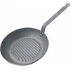 Image de DE BUYER Poêle grill en tôle blanche Mineral B Element - 26cm