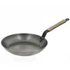 Image de De Buyer Mineral B Poêle À Frire Ronde Mineral B Bois, 26cm