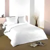Image de Housse de couette - Uni - 140x200 cm - 100% coton - Double face avec taies