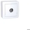 Image de Prise TV simple ALRÉA mâle blindée 1 sortie - SCHNEIDER ELECTRIC - SHN0262311P