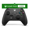 Image de Pack Xbox Anywhere - Microsoft Xbox - Manette Carbon Noir + 3M GPU en occasion ou reconditionné