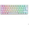 Image de CA-155 blanc Clavier Méca 60% Blanc RGB New