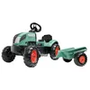 Image de Tracteur Pédales Farm Lander Plastique Recyclé Vert Orange 123x42x53 Falk