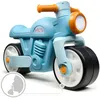 Image de Draisienne Vintage Moto Bleue Avec Larges Roues Silencieuses 1 À 3 Ans - Falk