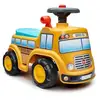 Image de Porteur - School Bus - Assise Ouvrante - Volant Directionnel - Des 12 Mois - 100% Fabriqué En France
