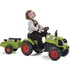 Image de Falk Tracteur A Pédales Claas Avec Remorque