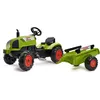 Image de Tracteur avec remorque et capot ouvrant - FALK - Class - Dès 2 ans - 100% Fabriqué en France - 75% de plastique recyclé