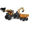 Image de Tractopelle À Pédales Case Ih Construction Avec Excavatrice Et Selle Pivotante 3 À