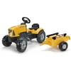 Image de Tracteur À Pédales Superbuilder - Capot Ouvrant Et Remorque - Pour Enfants De 2 À 5 Ans