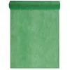 Image de Chemin de table - SANTEX - Élégance Vert Sapin - 30 cm x 10 m - Tissu non tissé polyester - Légèrement transparent