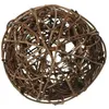 Image de SANTEX Assortiment Boules Rotin Chocolat