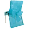 Image de SANTEX Housse de Chaise avec Noeud Turquoise