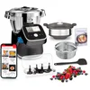 Image de Moulinex I-companion Touch Pro Hf93f810 Robot Ménager Noir, Acier Inoxydable