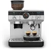 Image de KRUPS Precision Manual Espresso Machine with Grinder Intuitive Interface XP801T10