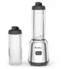 Image de Moulinex lm15fd10 blender mixeur, 300 w, 2 bouteilles tritan a emporter, 4 lames amovibles, compact, smoothies, application dédiée MOULM15FD10