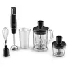 Image de Pied Mixeur Moulinex Infinyforce Dd94l810 1000 W 5 En 1 Noir Inox