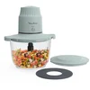 Image de Moulinex Choppeo Dj603110 Hachoir Électrique 1 L 500 W Gris, Transparent
