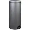 Image de Rossignol - poubelle à pédale 30 l gris 90231 - élora 90231