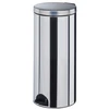 Image de Poubelle Elora 30l Inox Brillant Rossignol - 90234