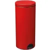 Image de ROSSIGNOL - Poubelle Elora 30l Rouge mat lisse