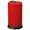 Image de Poubelle À Pédale Magic Acier Dc-01 Rouge 29x29x52 Cm Rossignol