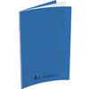 Image de Cahier 24x32 couverture plastique bleu 192p grands carreaux 70g