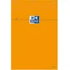 Image de Bloc-notes - OXFORD - Petits carreaux - 160 pages - 297 x 21 cm - Orange